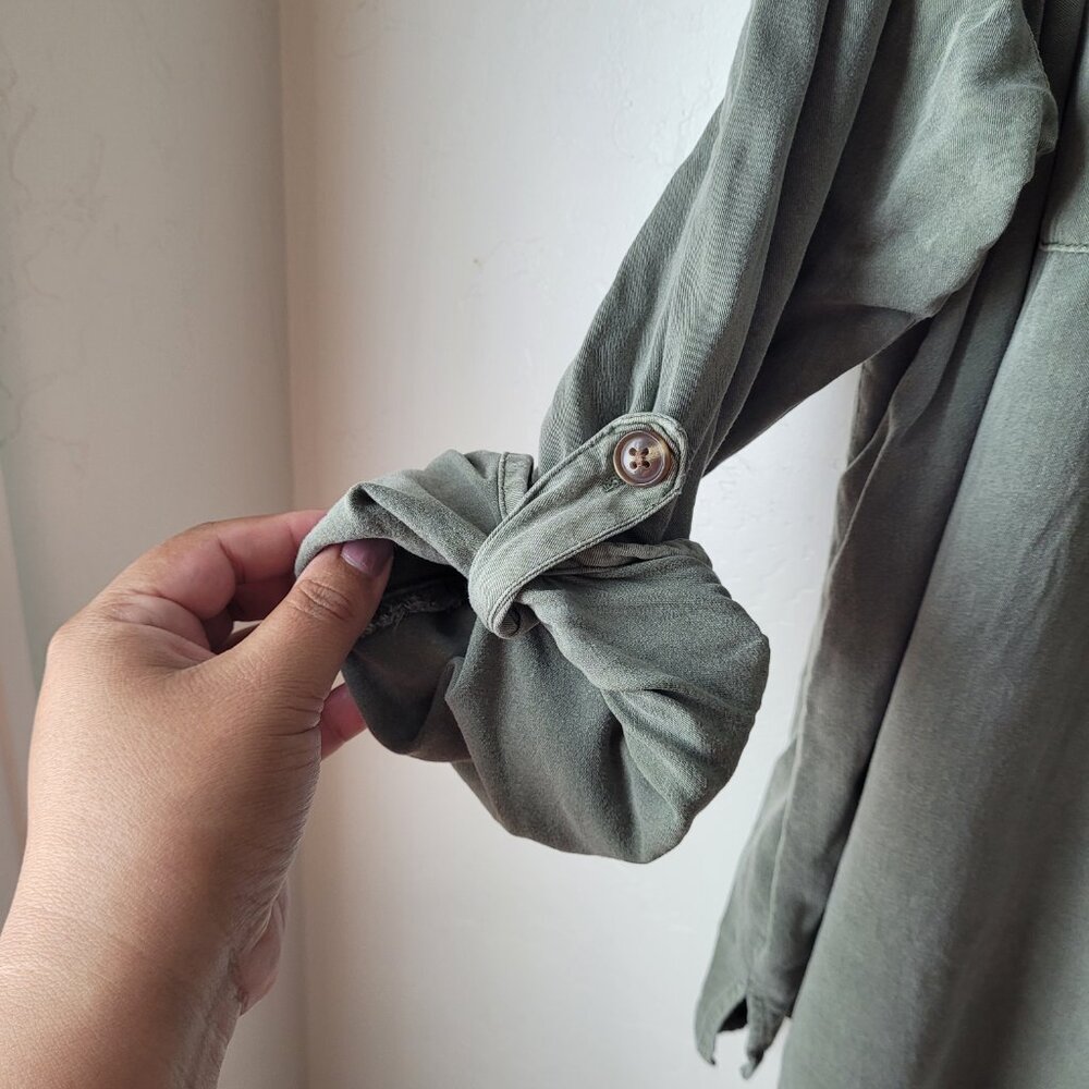 Maurices Plus Size Utility Button Down - image 6